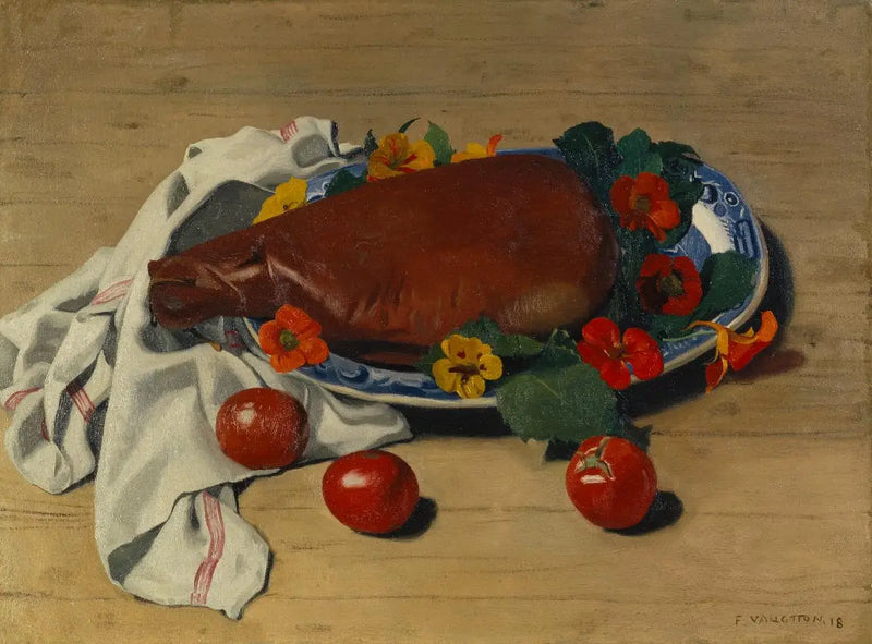 Presunto e tomates - Félix Vallotton