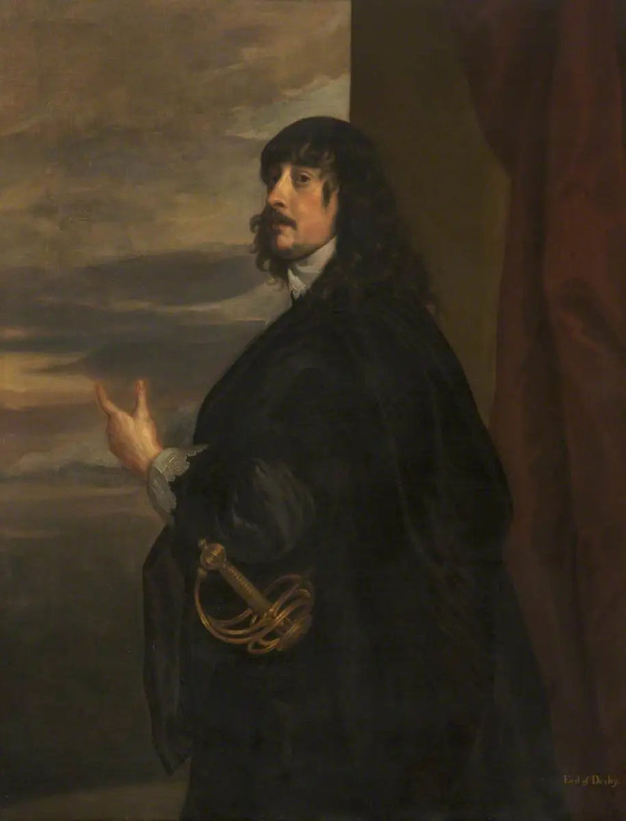 James Stanley (1607–1651), 7º conde de Derby - Antoine van Dyck