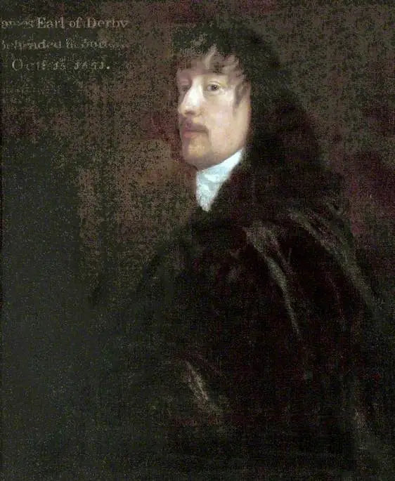 James Stanley (1607–1651), 7º conde de Derby - Antoine van Dyck