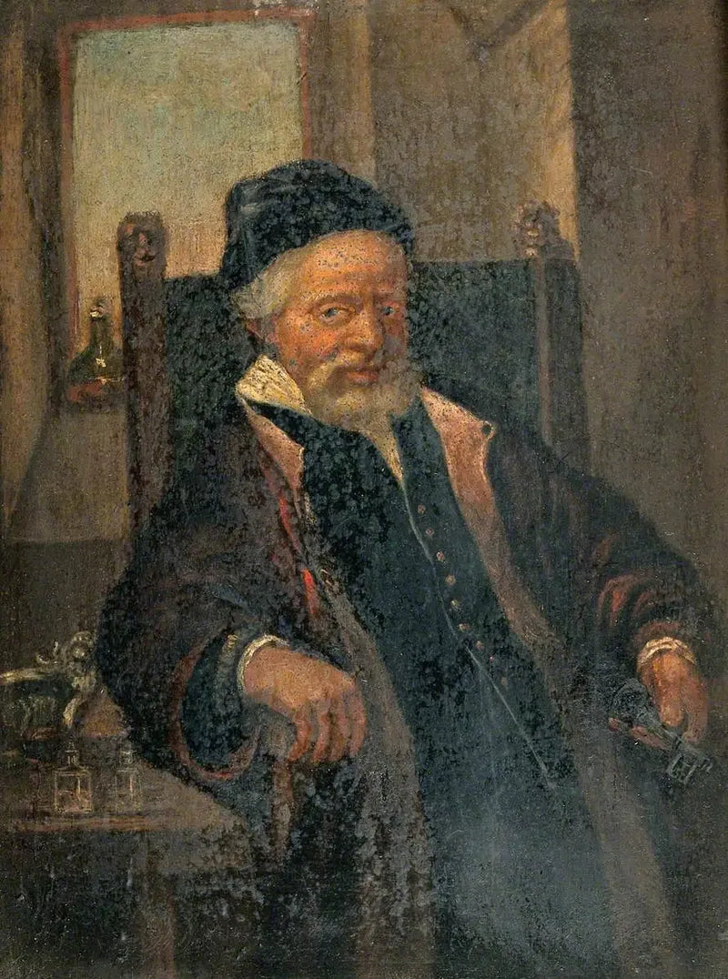 Jan Lutma, ou um membro da família Molins - Rembrandt