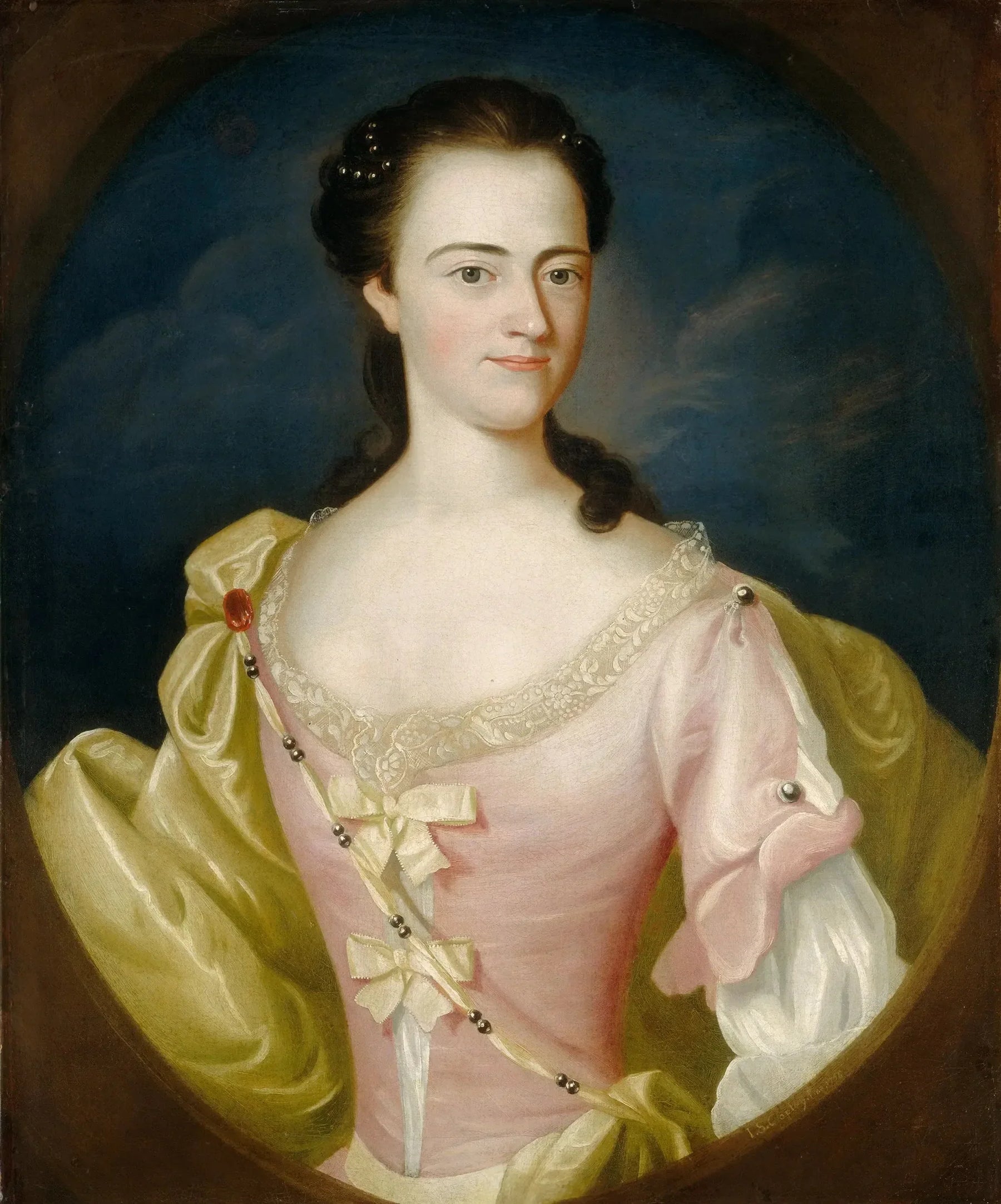 Jane Browne - John Singleton Copley image 1 tableau peint à l’huile sur toile