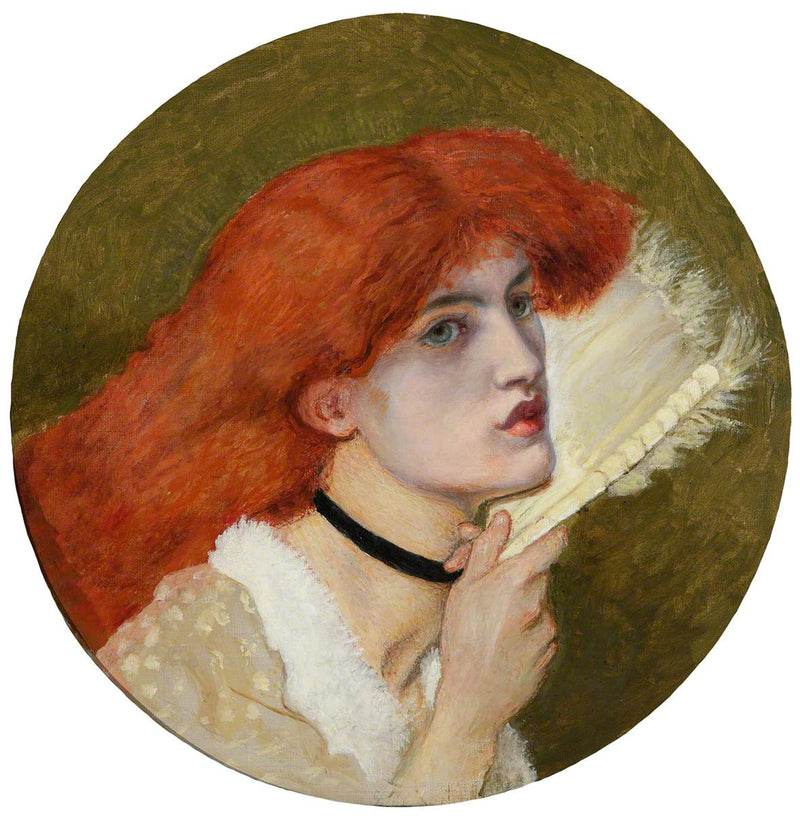 Jane Burden, Mme William Morris (1839-1914) - Dante Gabriel Rossetti