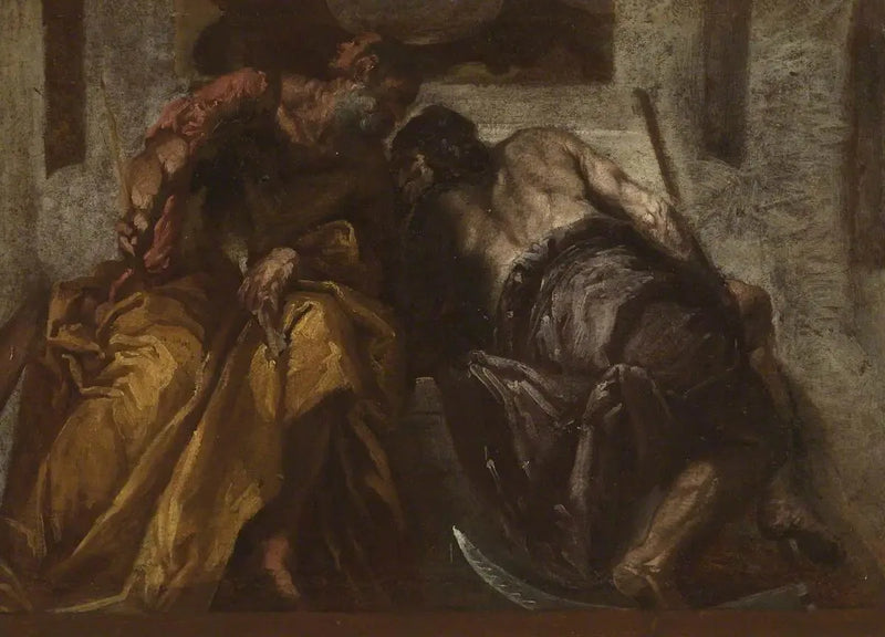 Janus e Saturno (cópia de Paulo Véronèse) - Paul Véronèse