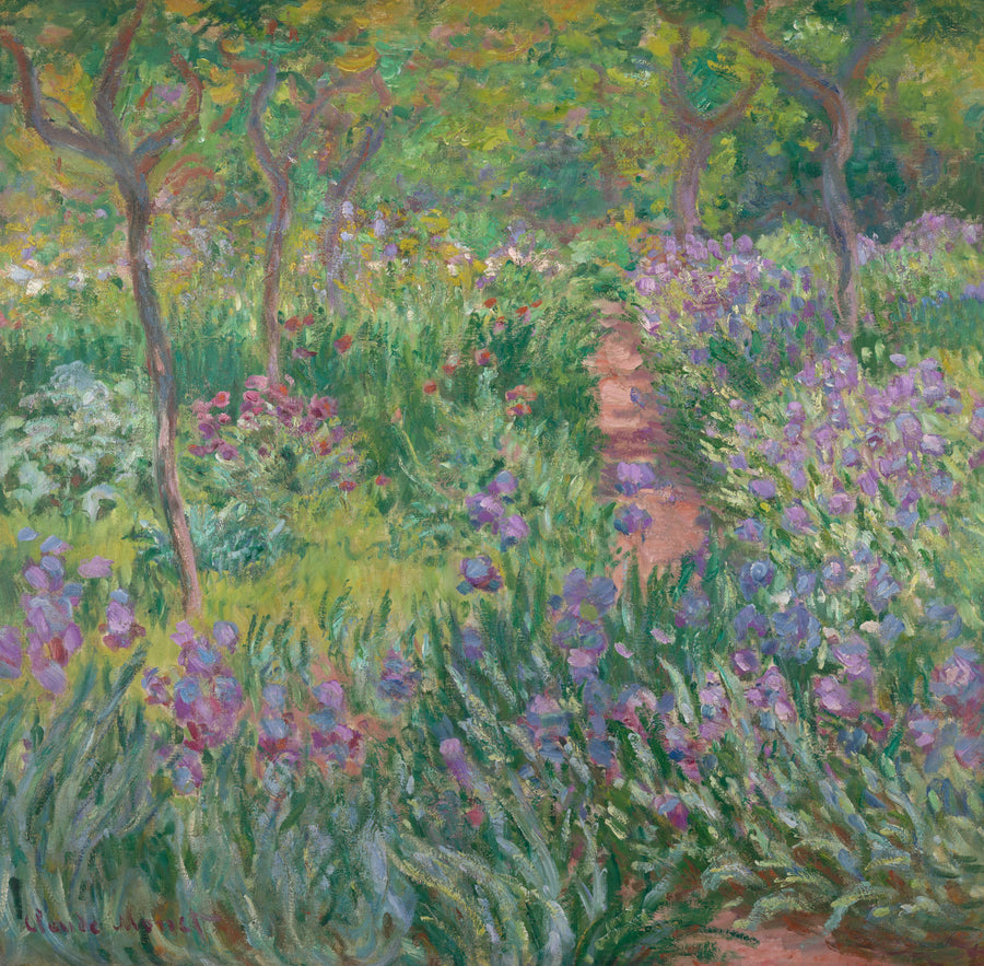 O jardim do artista em Giverny - Claude Monet
