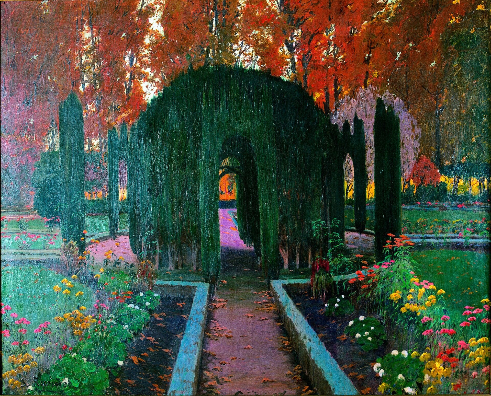 Les Jardins d’Aranjuez - Santiago Rusiñol