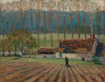 Jardin de camions Moret - Grant Wood - Alpha Reproduction