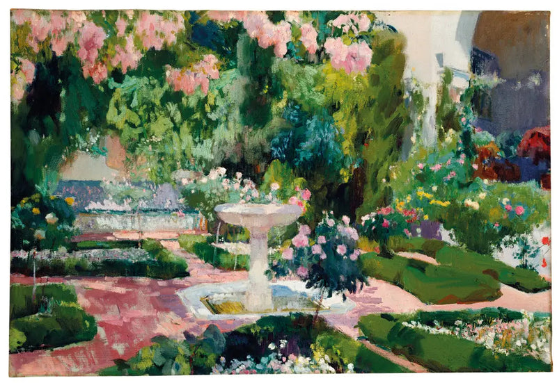 Jardim da Casa Sorolla (1918-1919) - Joaquín Sorolla