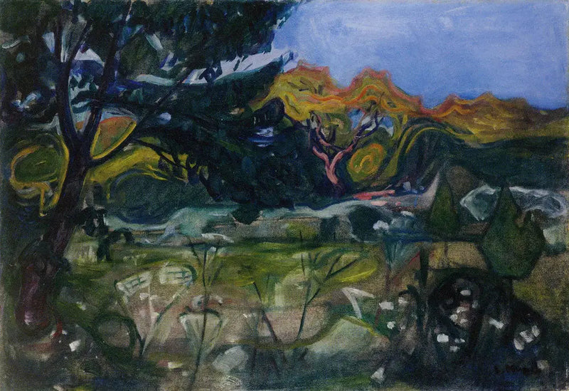 Jardim - Edvard Munch