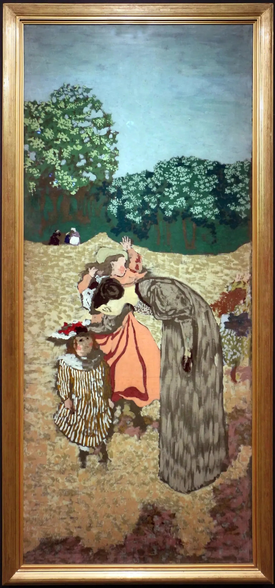 Jardins públicos: o interrogatório - Édouard Vuillard