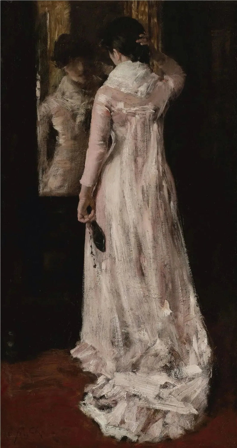 Acho que estou pronto agora - William Merritt Chase