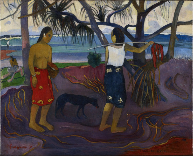 Eu te vejo raro - Paul Gauguin