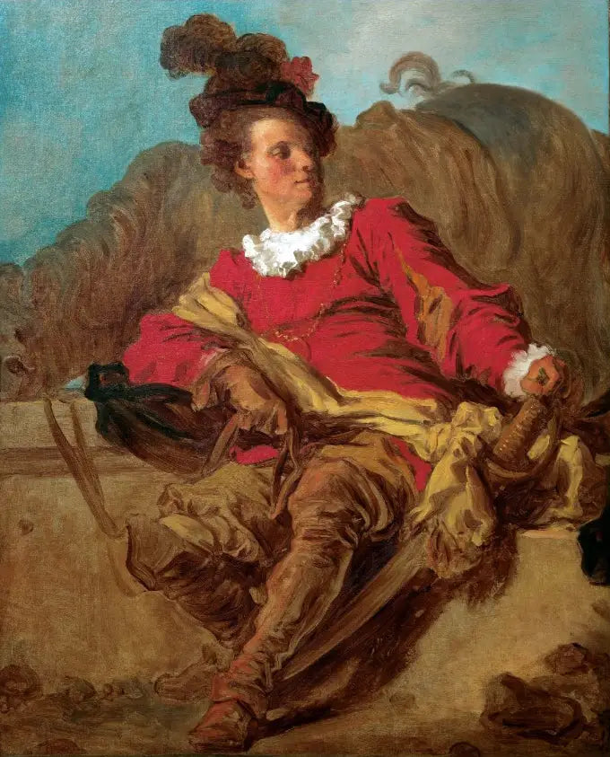Jean-Claude Richard, abade de Saint-Non - Jean-Honoré Fragonard