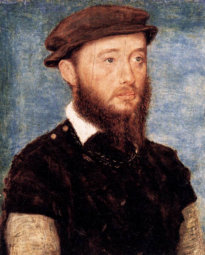 Jean de Bourbon-Vendôme - Corneille de Lyon image 1 reproduction de peinture à l’huile