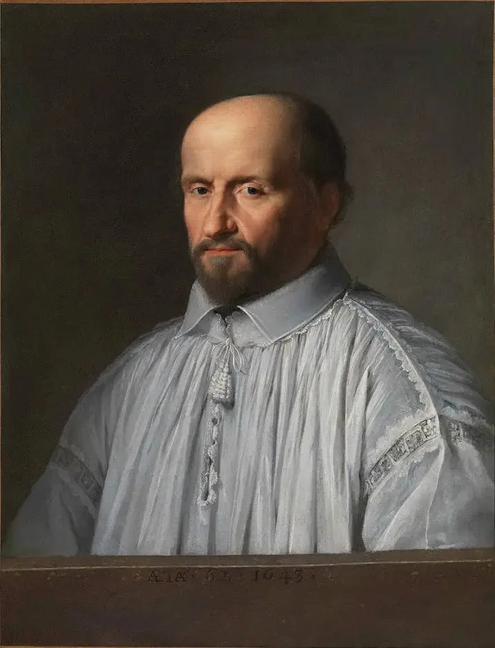 Jean Duvergier du Hauranne, abade de Saint-Cyran - Philippe de Champaigne