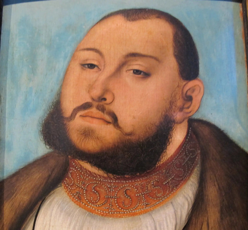 Jean-Frédéric, o Magnânimo, eleitor da Saxônia - Lucas Cranach, o Velho