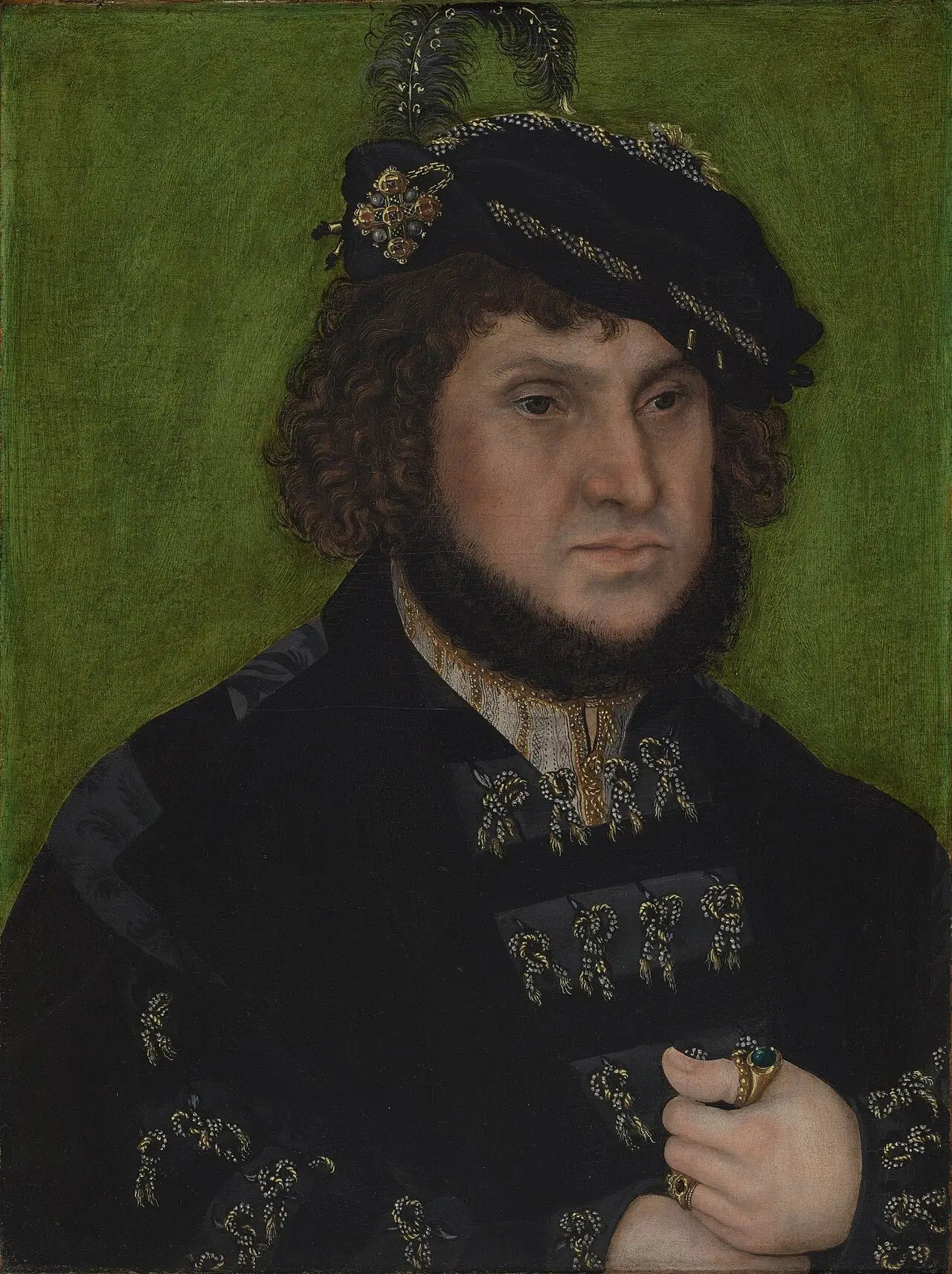 Jean Ier de Saxe - Lucas Cranach the Elder image 1 reproduction artisanale de tableau