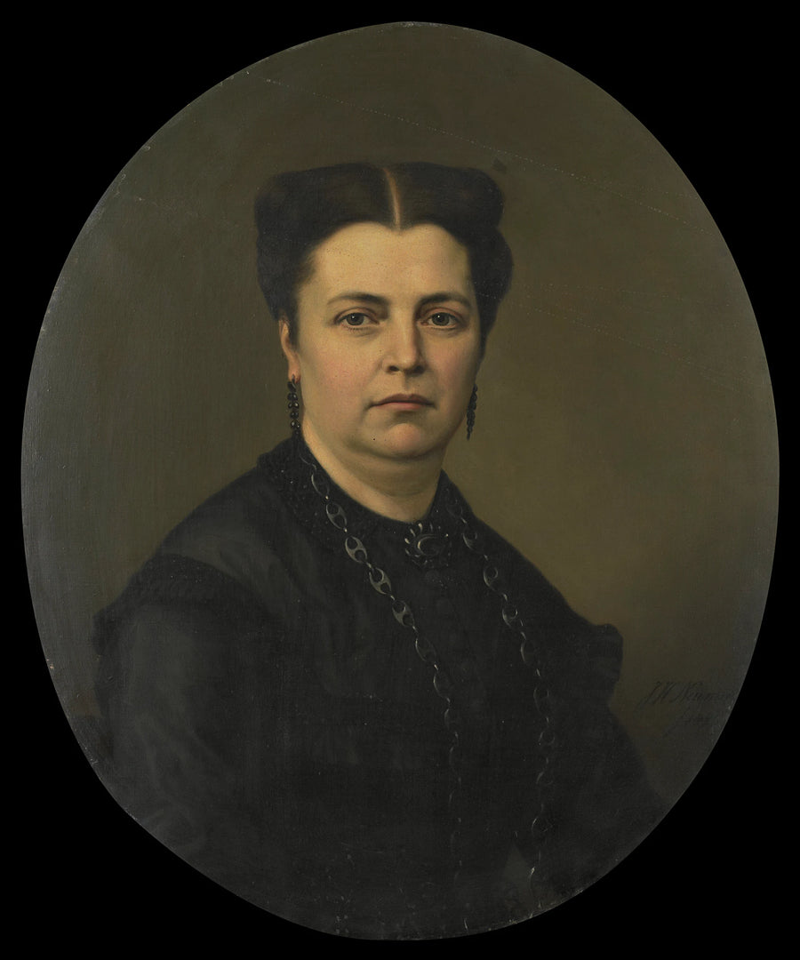 Jeanette Antoinette Pietermaat (1818-70). Épouse de Pieter Mijer - Johan Heinrich Neuman