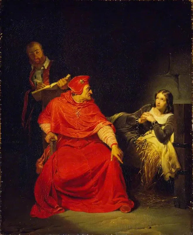 Joana d'Arc na prisão - Paul Delaroche