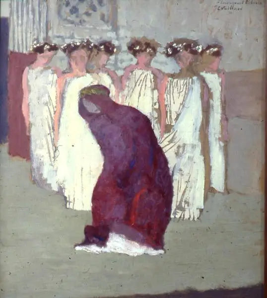 Jeanne Raunay em Ifigênia - Édouard Vuillard