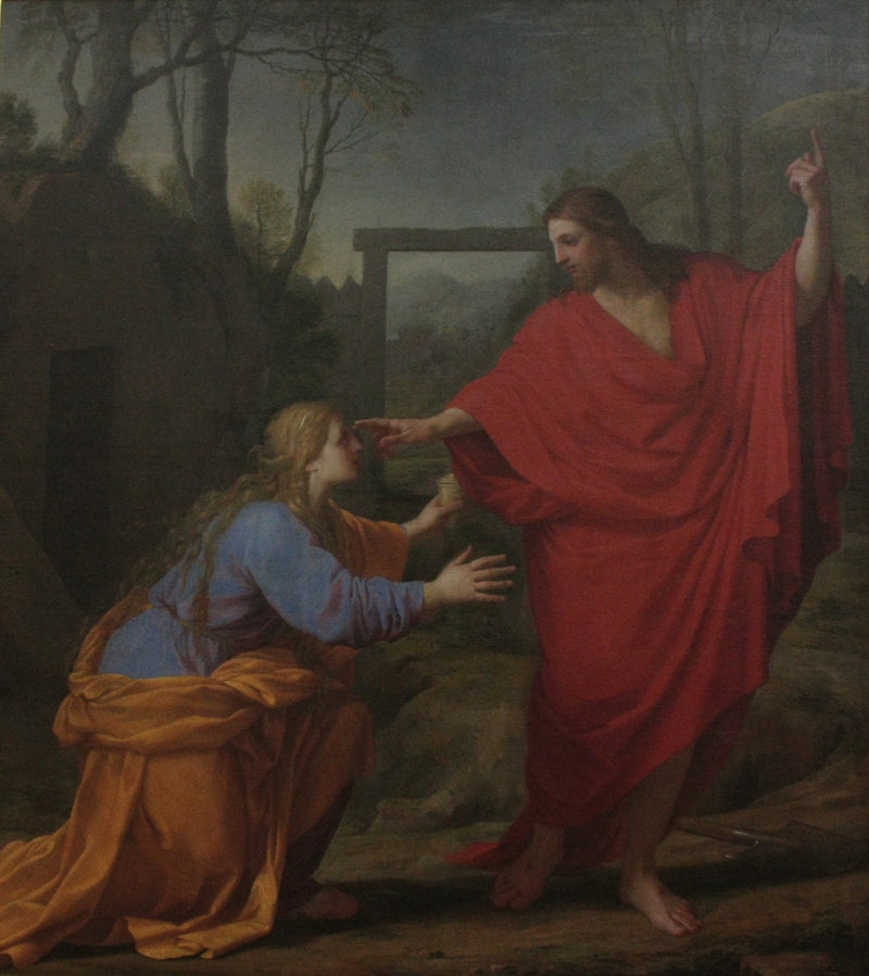 Jesus aparece para Maria Madalena - Eustache Le Sueur