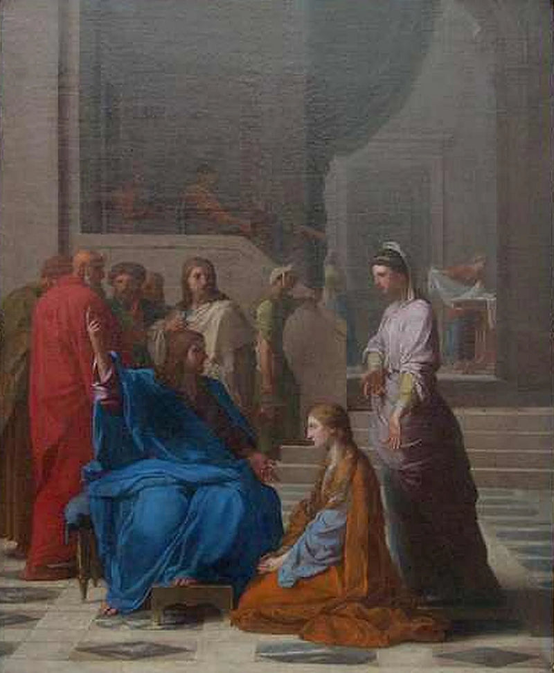 Jesus na casa de Marta e Maria - Eustache Le Sueur
