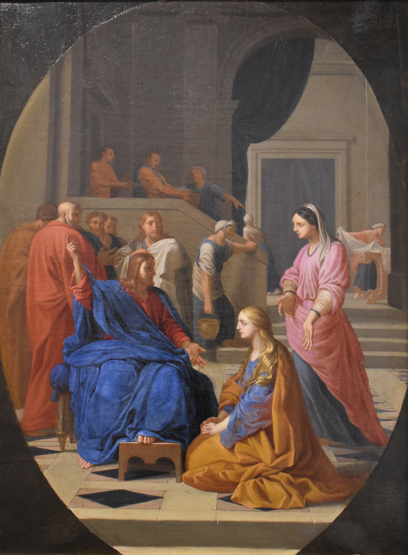 Jesus na casa de Marta e Maria - Eustache Le Sueur
