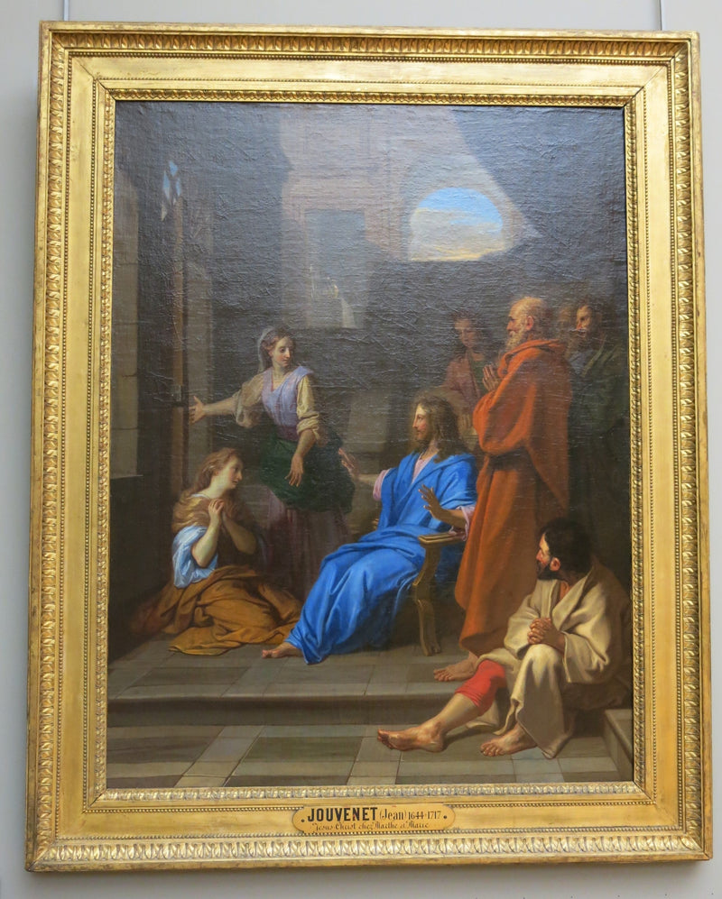 Jesus Cristo em casa de Marta e Maria - Jean-Baptiste Jouvenet
