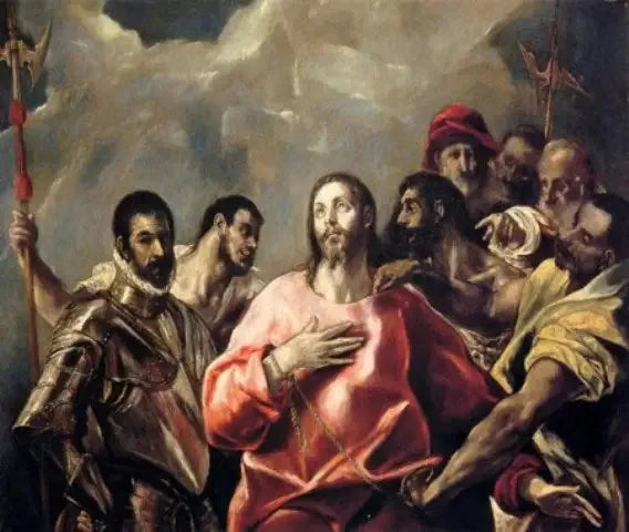 Jesus despido de suas roupas - El Greco