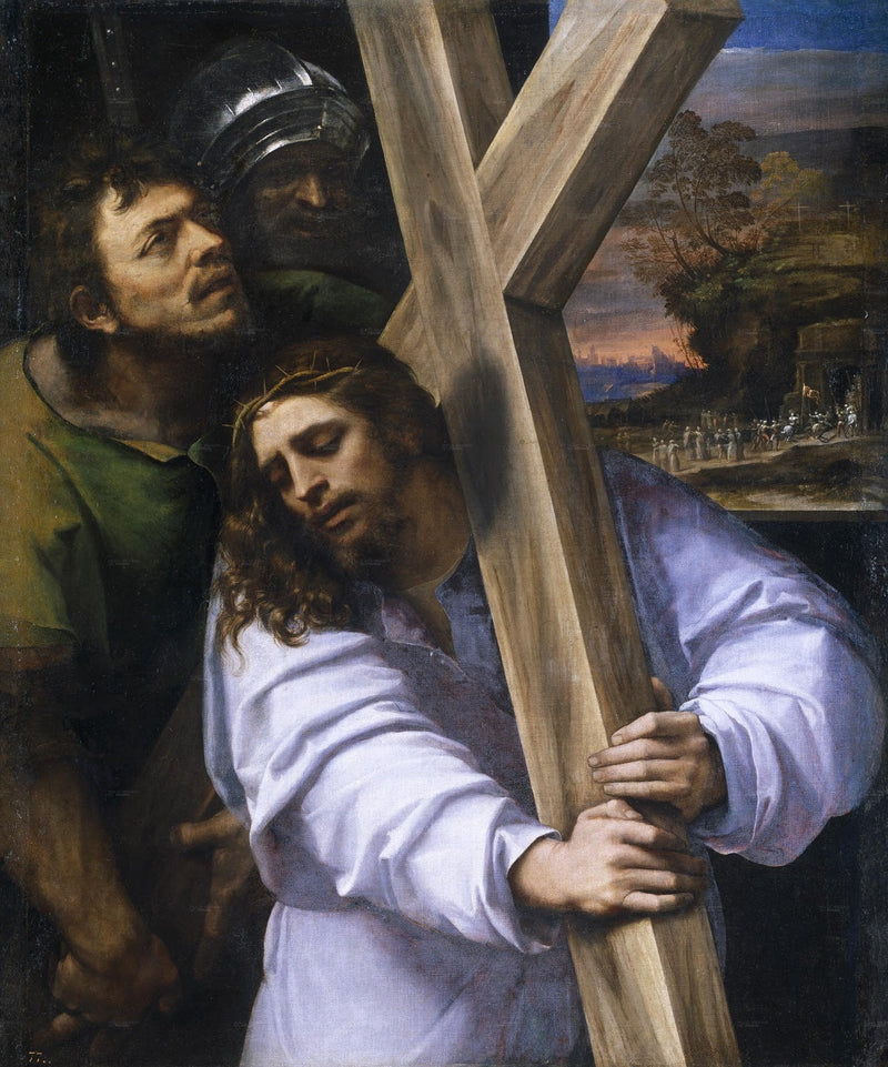 Jesus carregando a Cruz - Sebastiano del Piombo