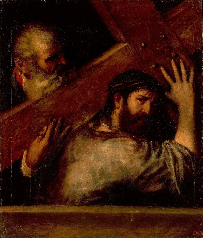 Jesus Carrega Sua Cruz - Titian