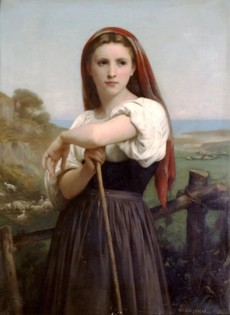 Jovem Pastora - Bouguereau
