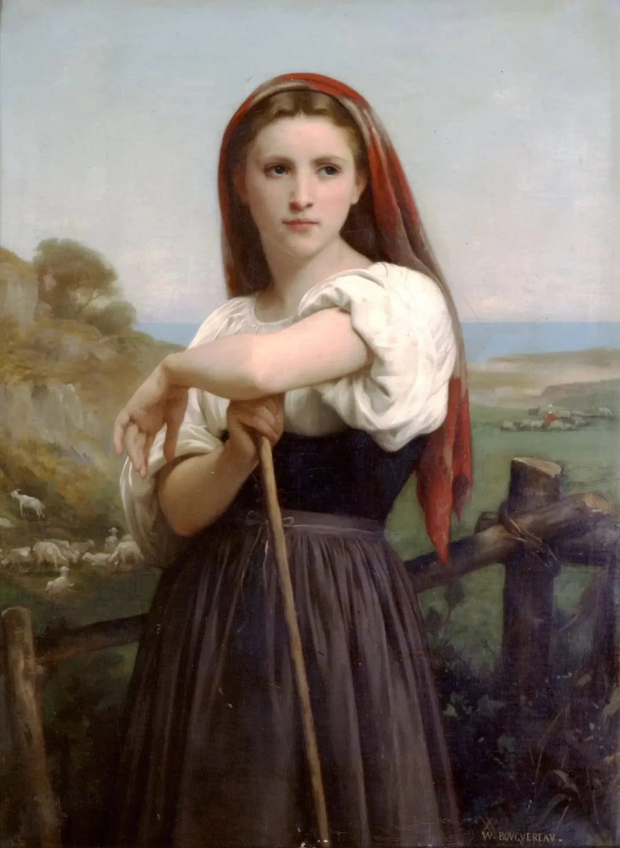 Jovem Pastora - Bouguereau