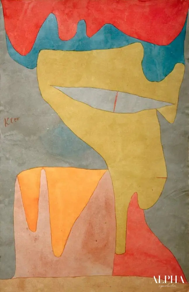 Jeune femme, 1934 - Paul Klee - Reproductions de tableaux et peintures haut de gamme