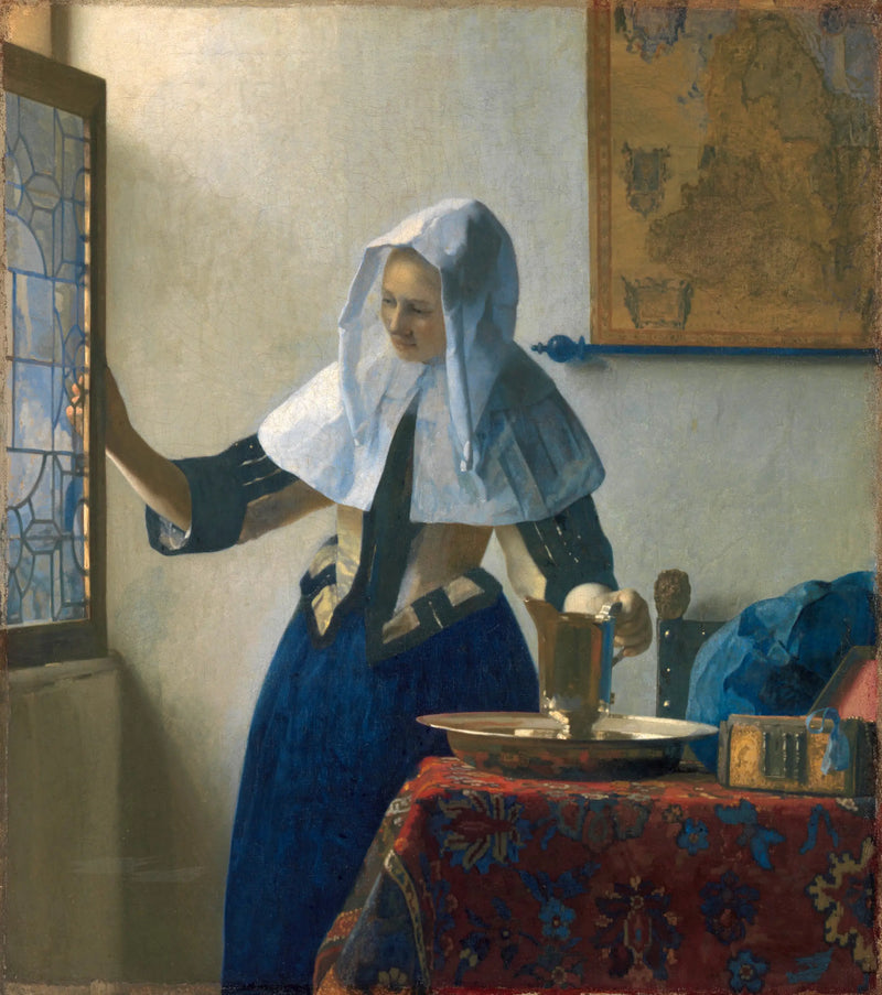 Jovem Mulher com a Jarra - Johannes Vermeer