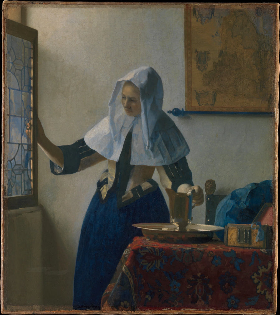 Jovem Mulher com a Jarra - Johannes Vermeer