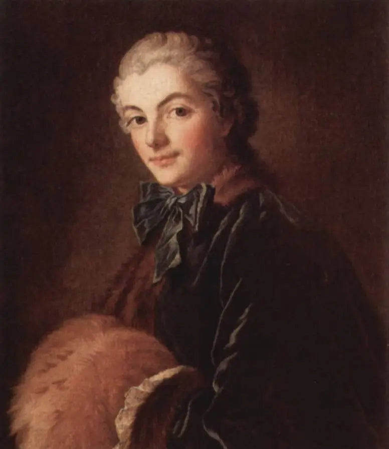 Jovem mulher com manga - François Boucher