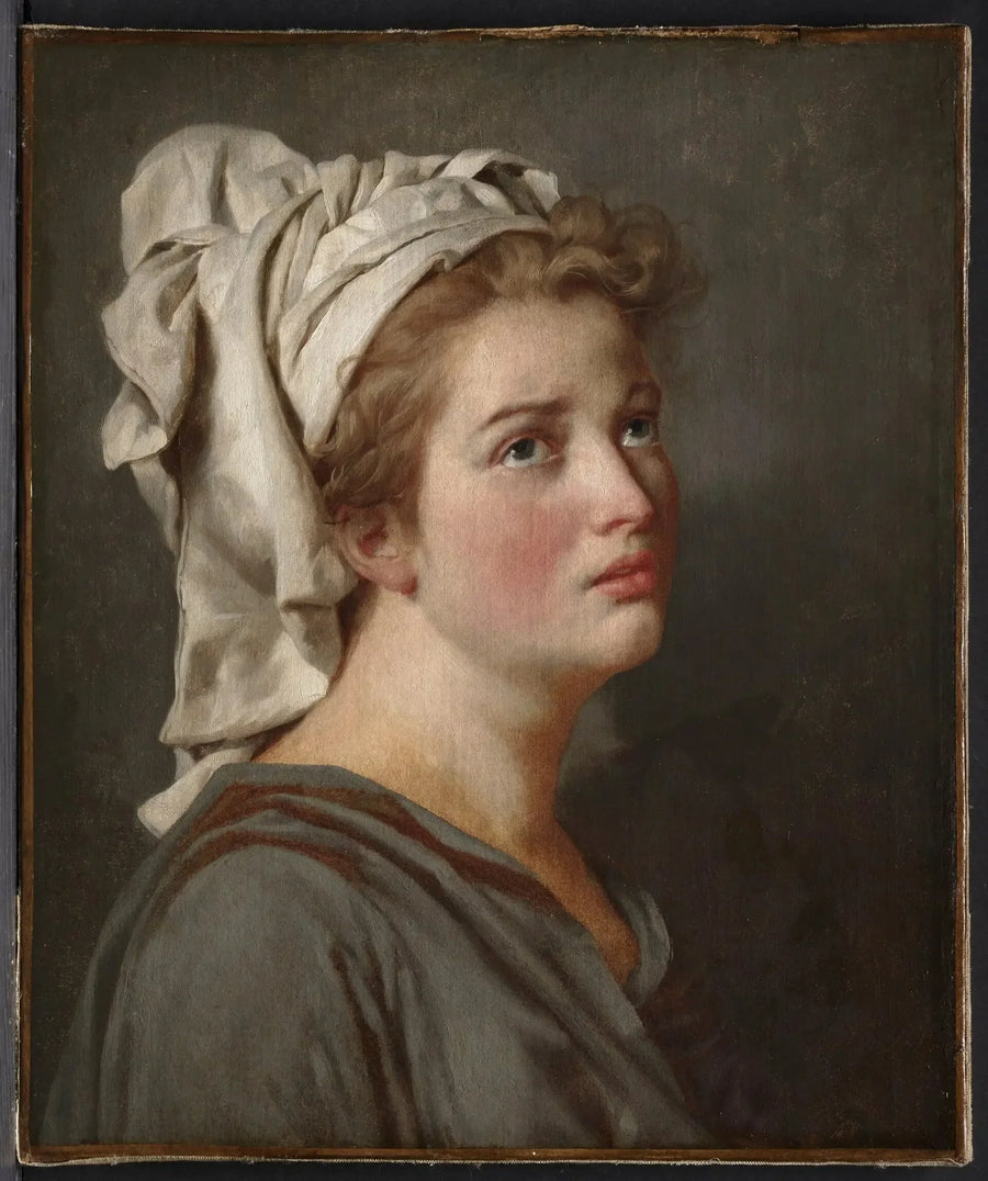 Jovem mulher com turbante - Jacques-Louis David