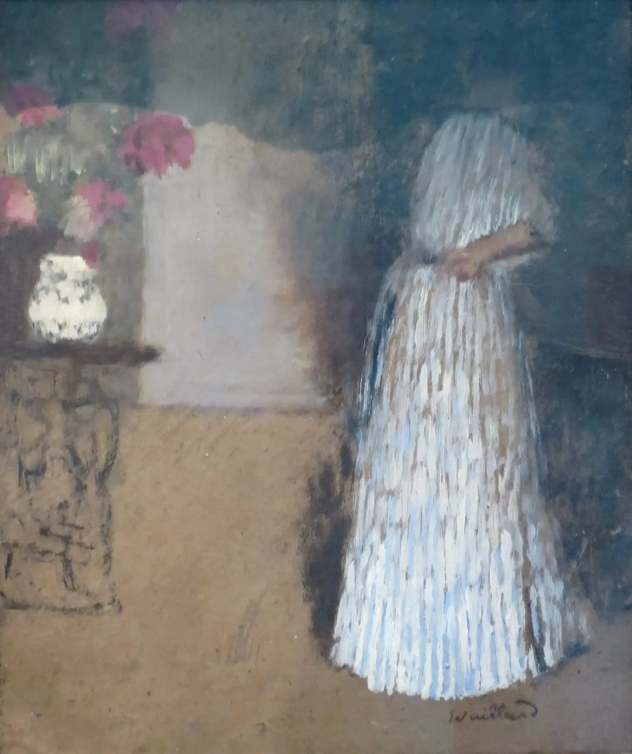 Jovem mulher em um cômodo - Édouard Vuillard