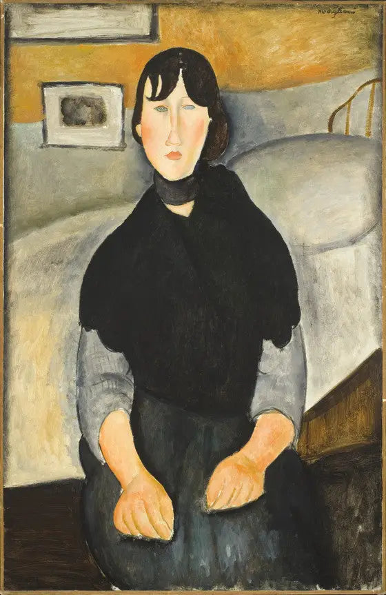 Jovem Mulher do Povo - Amedeo Modigliani