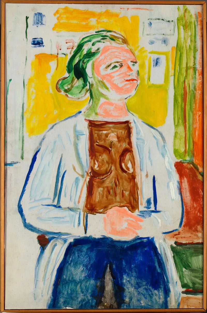 Jovem Mulher - Edvard Munch