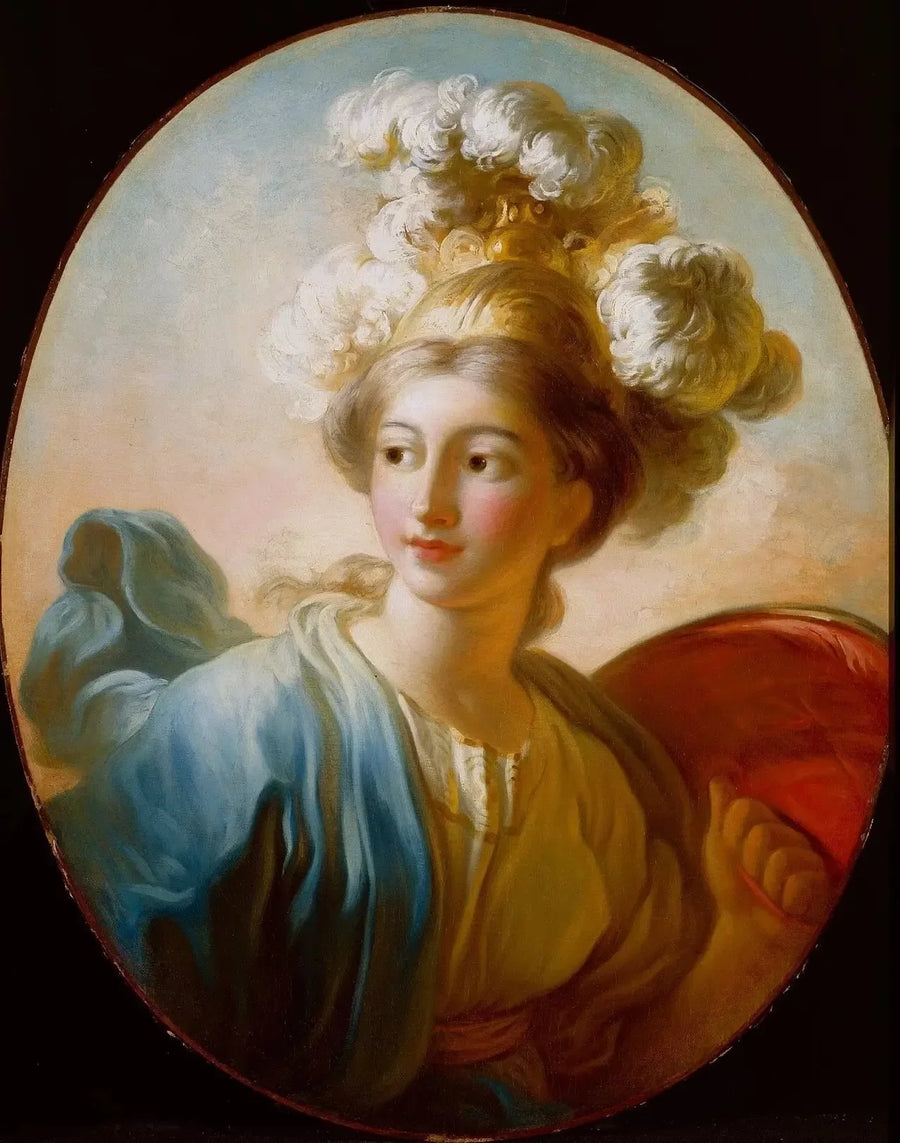 Jovem mulher lendo - Jean-Honoré Fragonard