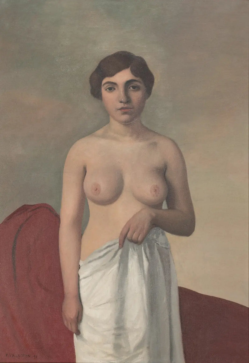 Jovem mulher nua de pé - Félix Vallotton