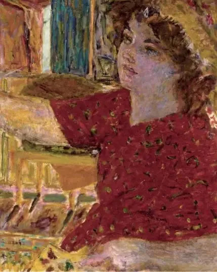 JOVEM MULHER PINTANDO - Pierre Bonnard