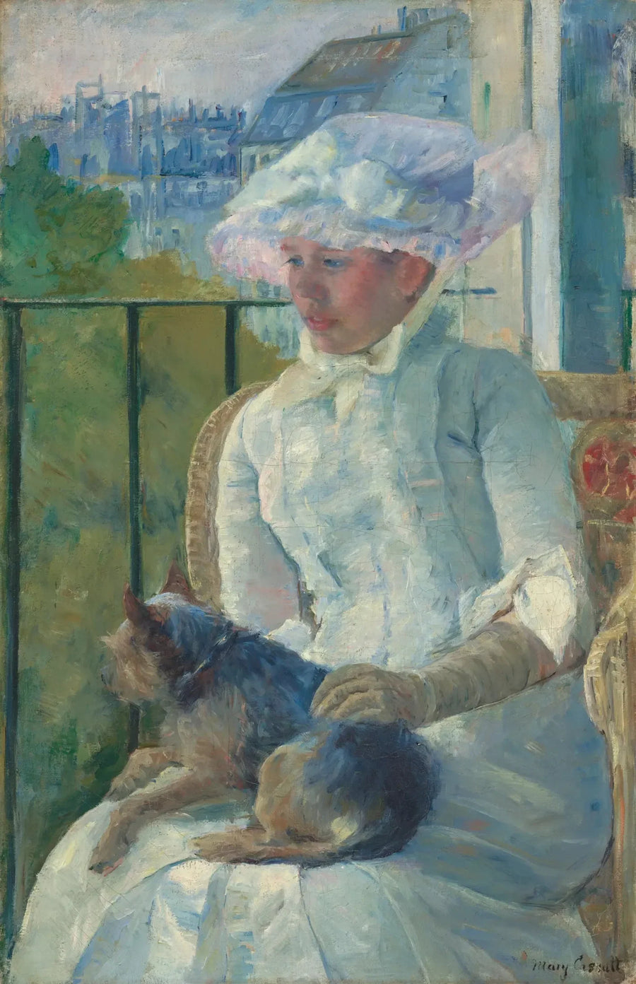 Menina na Janela - Mary Cassatt