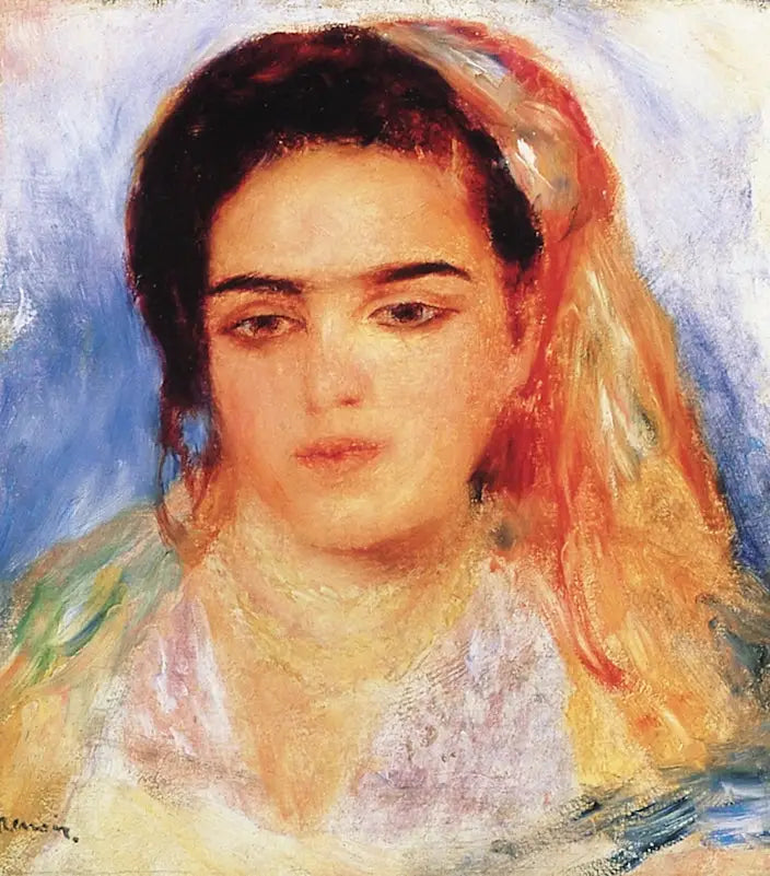 Menina argelina - Pierre-Auguste Renoir