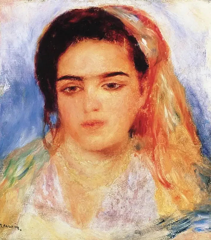 Menina argelina - Pierre-Auguste Renoir