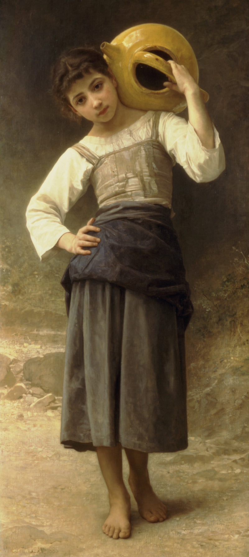 Jeune fille allant à la fontaine - Bouguereau