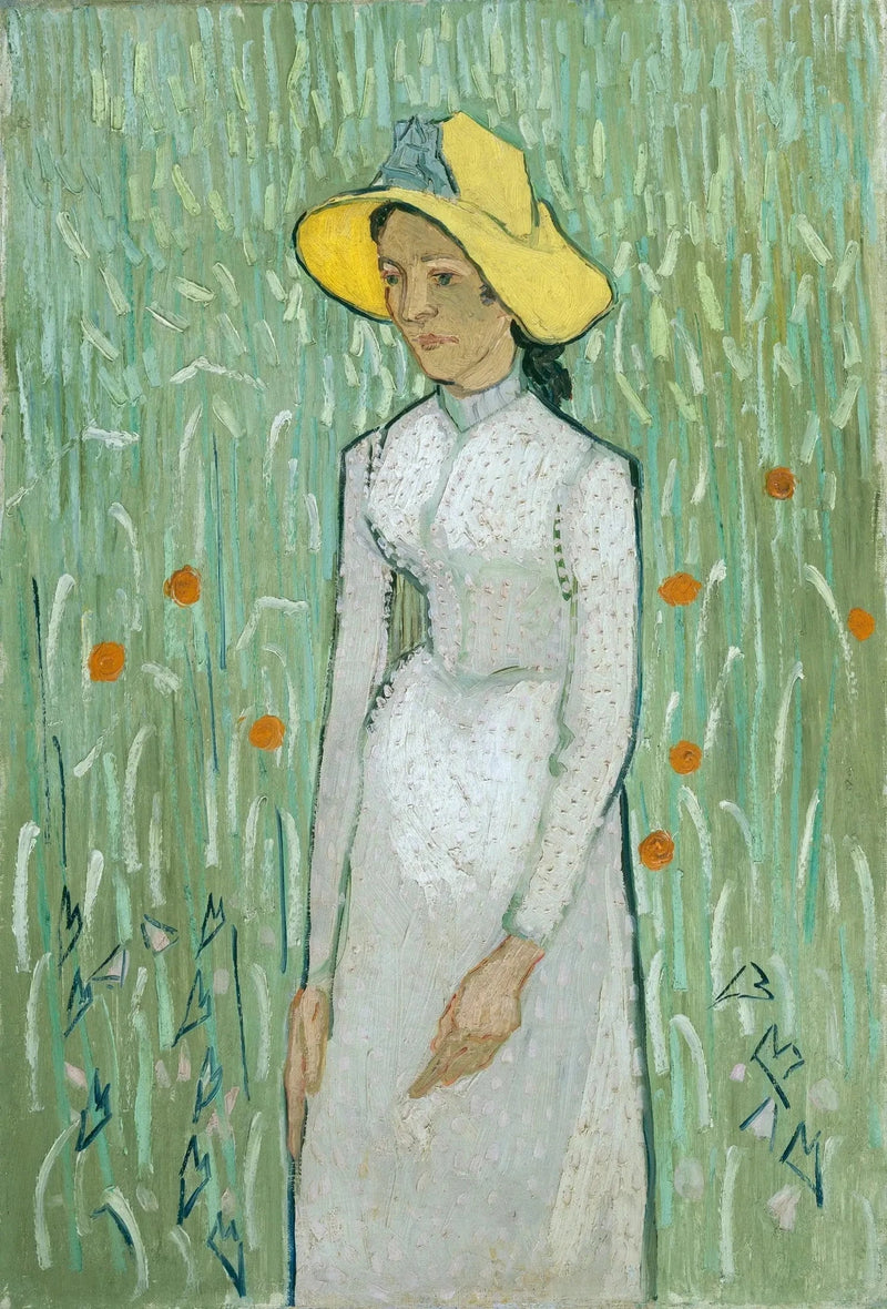 Menina em branco - Vincent van Gogh
