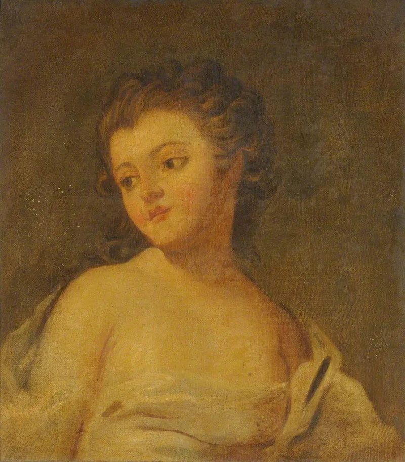 Jovem garota, envolta em um vestido - Joshua Reynolds
