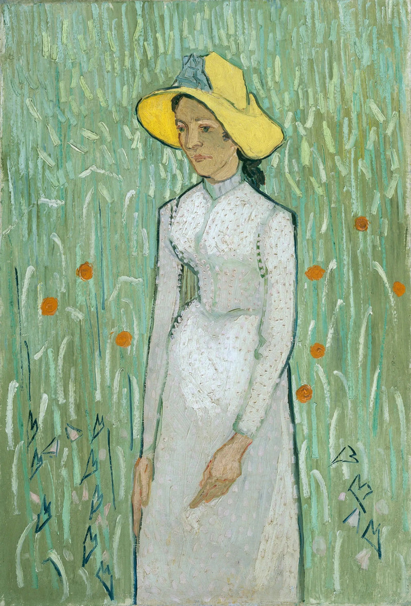 Menina em branco - Vincent van Gogh
